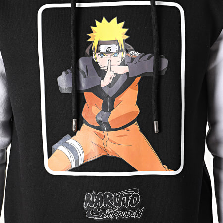 Naruto - Sweat Capuche Naruto Kage Bunshin Noir