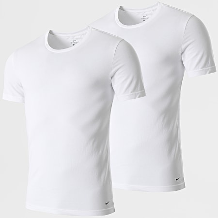 Nike - Lot De 2 Tee Shirts SS Crew Neck KE1010 Blanc