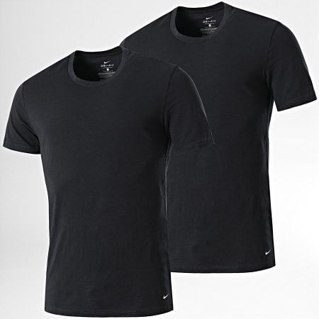 Nike - Lot De 2 Tee Shirts SS Crew Neck KE1010 Noir