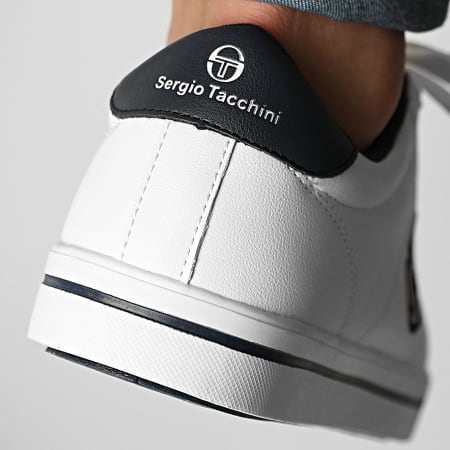 Sergio Tacchini - Sneakers Now Low LTX STM124610 Bianco Blu profondo