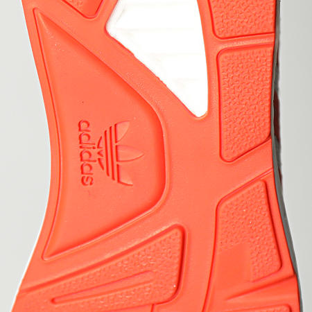 Adidas Originals - Baskets ZX 1K Boost GZ9079 Grey Two Semi Solar Red Cloud WHite