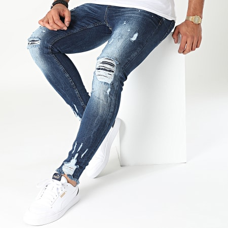 Classic Series - DHZ-3603 Jeans skinny in denim blu