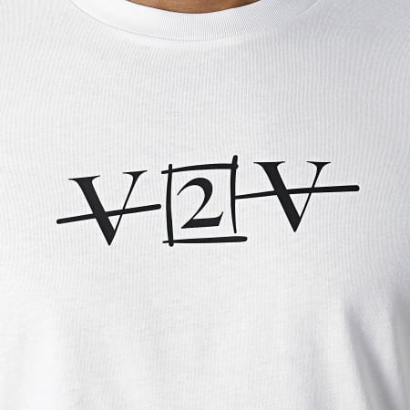 Da Uzi - Tee Shirt V2V Blanc Noir