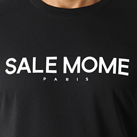 Sale Môme Paris - Maglietta Orsetto Nero Bianco