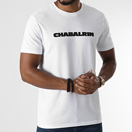 Tisco - Camiseta Chabalrin Blanco Negro