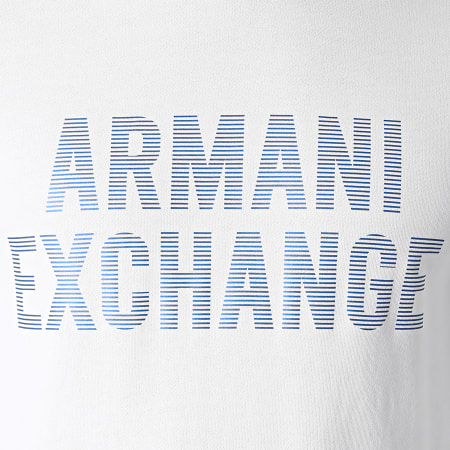 Armani Exchange - Sudadera de cuello redondo 6KZMGR-ZJ8CZ Blanco