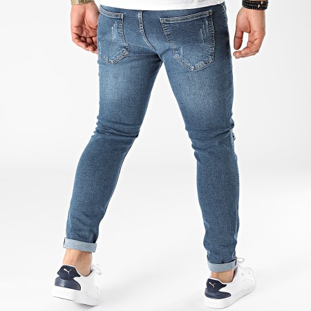 KZR - 6004 Jeans skinny in denim blu