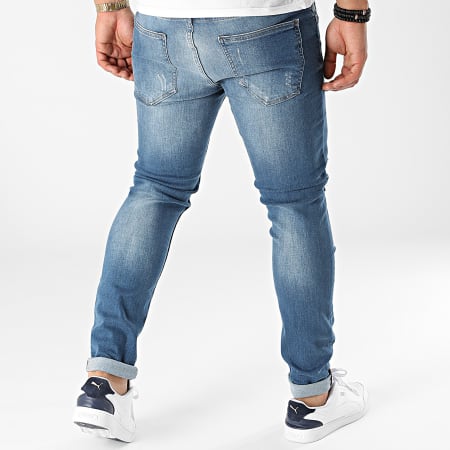 KZR - 6008 Jeans skinny in denim blu