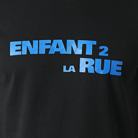 Sasso - Tee Shirt Enfants 2 La Rue Noir Bleu