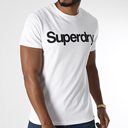 Superdry - Camiseta M1011355A Blanca