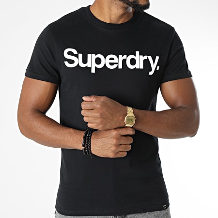 Superdry - Tee Shirt M1011355A Noir