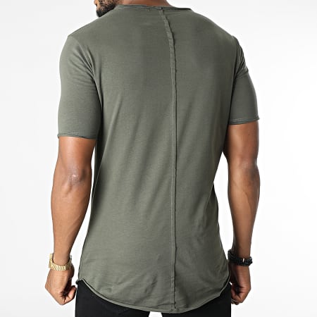Uniplay - Tee Shirt Oversize KXT-977 Vert Kaki