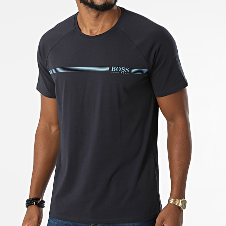 BOSS - Tee Shirt Dynamic 50460374 Bleu Marine
