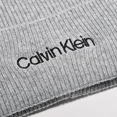 Calvin Klein - Bonnet 8519 Gris Chiné