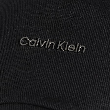 Calvin Klein - Casquette Femme Cotton Drill 8530 Noir