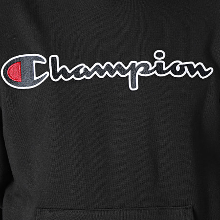 Champion - Sweat Capuche 216470 Noir