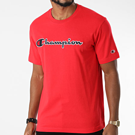 Champion - Tee Shirt 216473 Rouge