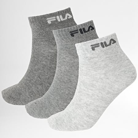 Fila - Set di 3 paia di calzini F9300 grigio erica