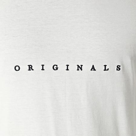 Jack And Jones - Camiseta Copenhagen manga larga blanca