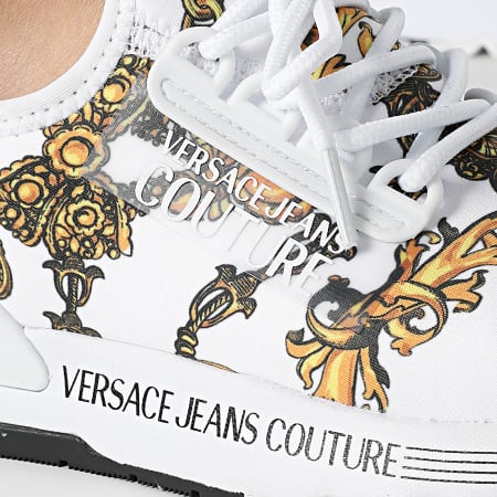 Versace Jeans Couture - Baskets Femme Fondo Dynamic 71VA3SA5 White Renaissance