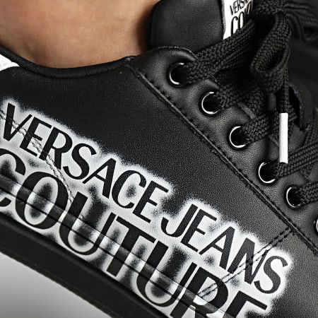 Versace Jeans Couture - Fondo Court Sneakers 71YA3SKD Nero