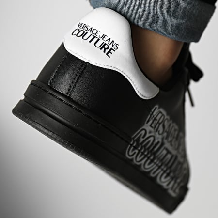 Versace Jeans Couture - Zapatillas Fondo Court 71YA3SKD Negro