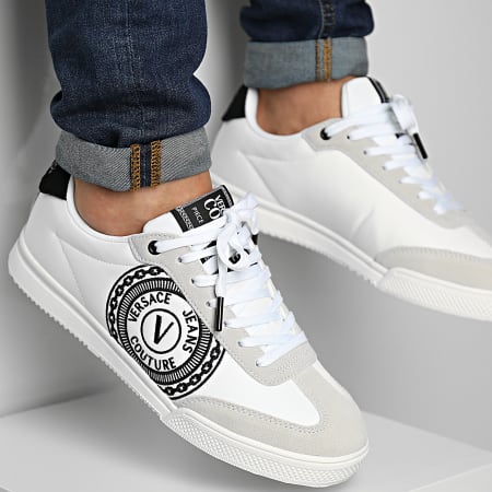 Versace Jeans Couture - Baskets Fondo Spinner 71YA3SO2 White