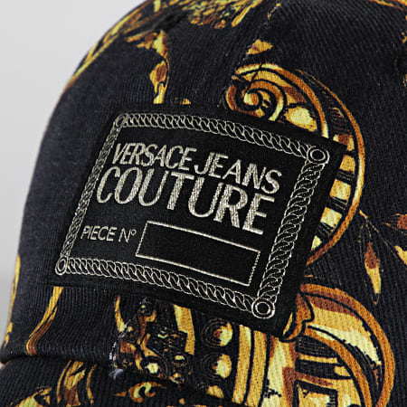 Versace Jeans Couture - Casquette Renaissance 71YAZK18-ZG015 Noir Doré