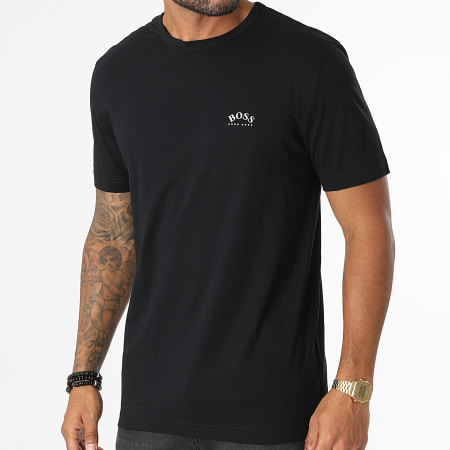 BOSS - Camiseta Curvada 50412363 Negro