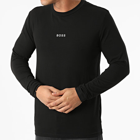 BOSS - Tee Shirt Manches Longues TChark 1 50462807 Noir