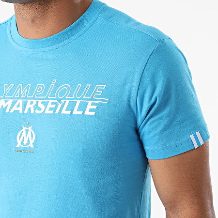 OM - Tee Shirt Olympique De Marseille M21003C Bleu Clair