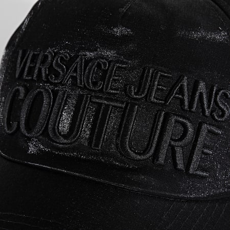 Versace Jeans Couture - Casquette Nylon Lurex Noir