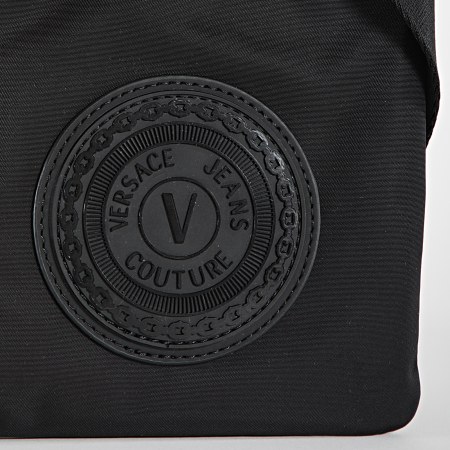 Versace Jeans Couture - Sacoche Range V-Emblem Noir