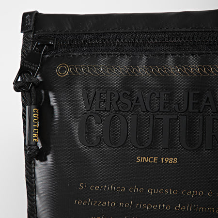 Versace Jeans Couture - Sacoche Range Warranty Label Noir