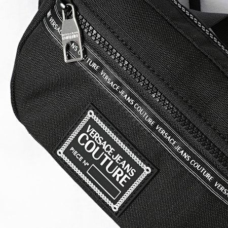 Versace Jeans Couture - Sac Banane Range Brand Stripe Noir