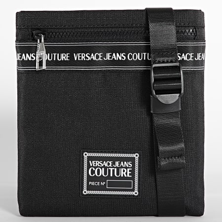 Versace Jeans Couture - Bolso Brand Stripe Range Negro