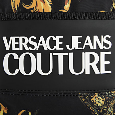 Versace Jeans Couture - Sacoche Range Logo Type Noir Renaissance