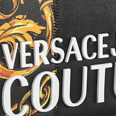 Versace Jeans Couture - Sac A Main Femme Range Stripe Patchwork Noir Renaissance