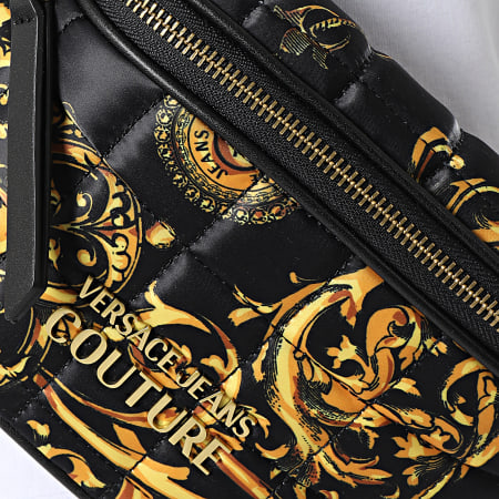 Versace Jeans Couture - Sac Banane Femme Range Puffy Bags Noir Renaissance