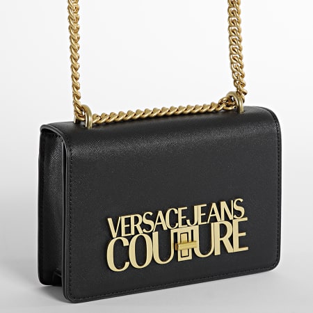 Versace Jeans Couture - Sac A Main Femme Logo Lock Noir