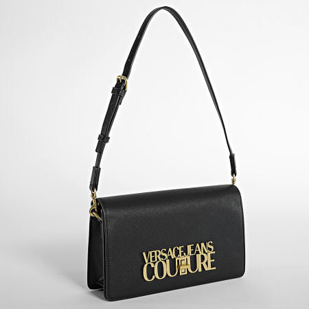 Versace Jeans Couture - Sac A Main Femme Range Logo Lock Noir