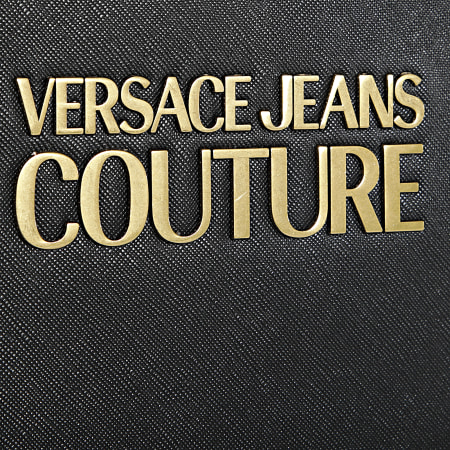 Versace Jeans Couture - Pochette da donna con lucchetto Logo Nero
