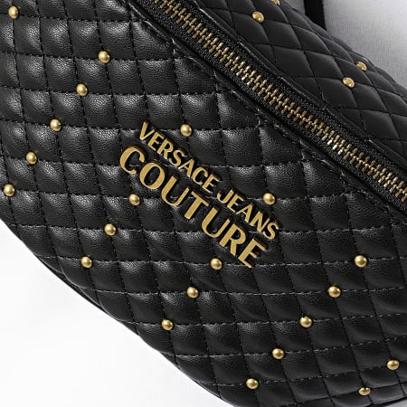 Versace Jeans Couture - Sac Banane Range Quilting Noir