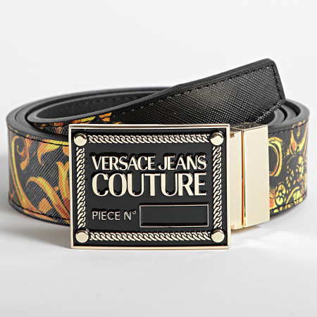 Versace Jeans Couture - Ceinture Réversible 71YA6F01 Noir Renaissance