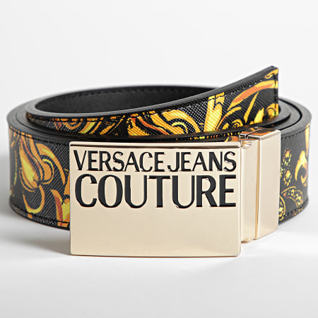 Versace Jeans Couture - Ceinture Réversible 71YA6F32 Noir Renaissance