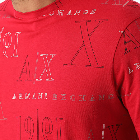 Armani Exchange - Tee Shirt 6KZTFW-ZJ1DZ Rouge