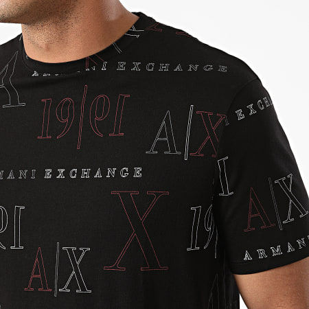 Armani Exchange - Tee Shirt 6KZTFW-ZJ1DZ Noir