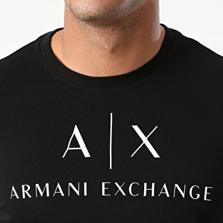 Armani Exchange - Tee Shirt Manches Longues 8NZTCH-Z8H4Z Noir