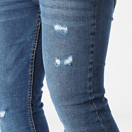 Deeluxe - Skender Jeans skinny in denim blu