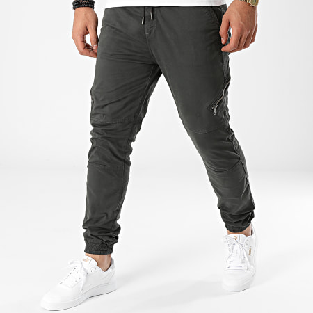 Deeluxe - Pantaloni jogger Dubai grigio antracite